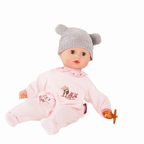 Кукла Маффин в розовом комбинезоне, без волос (Gotz, 1820527)